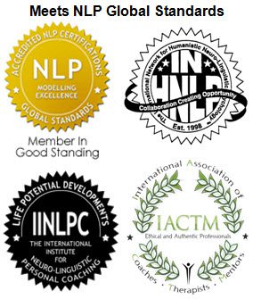 NLP Training Online Accreditations Badge